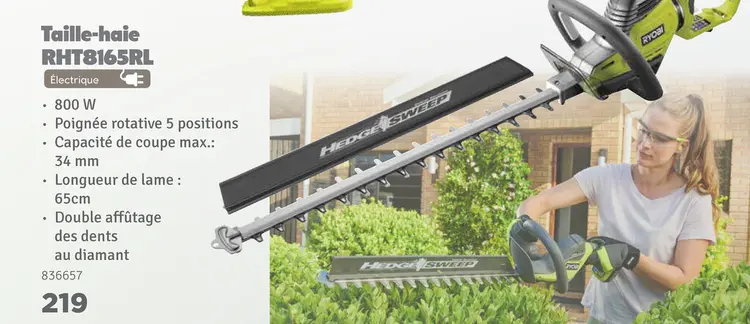 Offre: Taille-haie RHT8165RL