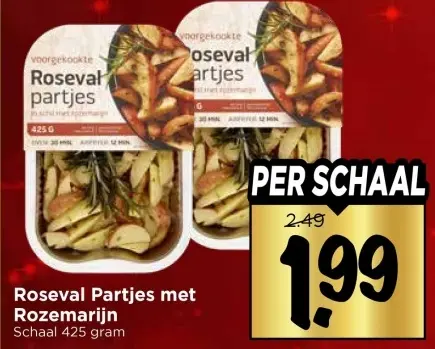 Aanbieding: Roseval Partjes met Rozemarijn