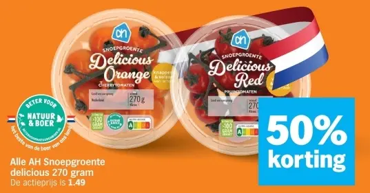 Aanbieding: Snoepgroente delicious