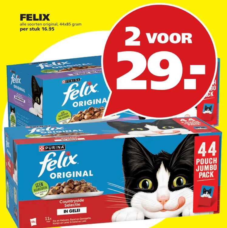 Aanbieding: FELIX alle soorten original