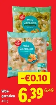 Aanbieding: Wok Garnalen