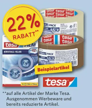 Aanbieding: Tesa Klebeband