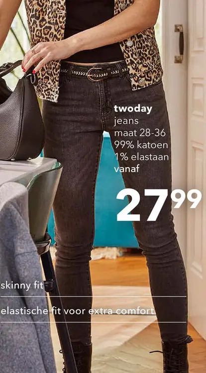 Aanbieding: TwoDay dames skinny jeans