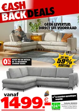 Aanbieding: Hoeksalon BRANDON