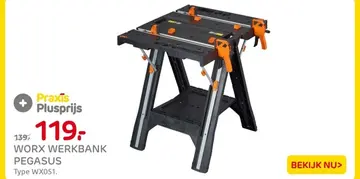 Aanbieding: Worx werkbank pegasus