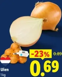 Aanbieding: Uien