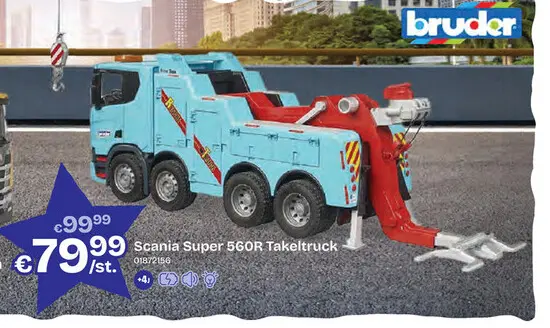 Aanbieding: Scania Super 560R Takeltruck