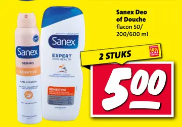Aanbieding: Sanex Deo of Douche