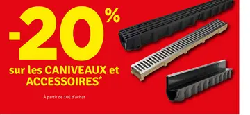 Aanbieding: CANIVEAUX et ACCESSOIRES