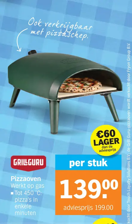 Aanbieding: Pizzaoven