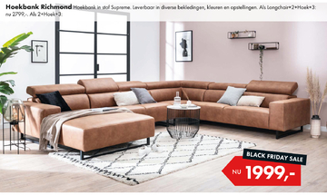 Aanbieding: Hoekbank Richmond