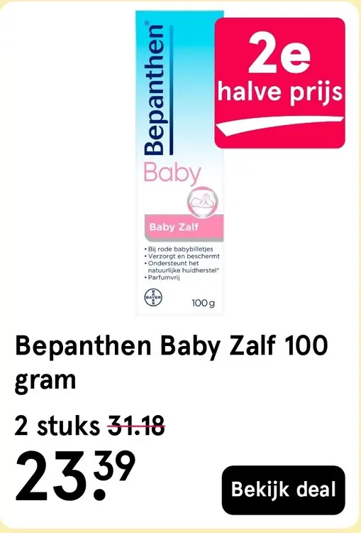 Aanbieding: Bepanthen Baby Zalf