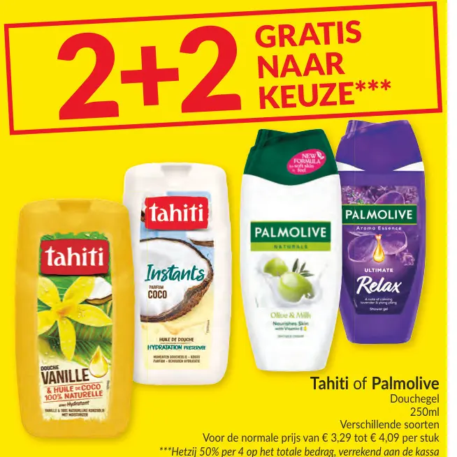 Promotie: Douchegel