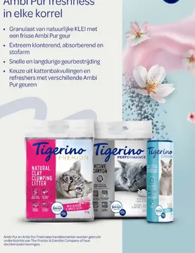 Aanbieding: Tigerino Kattenbakvullingen
