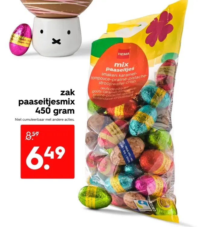 Promotie: mix paaseitjes