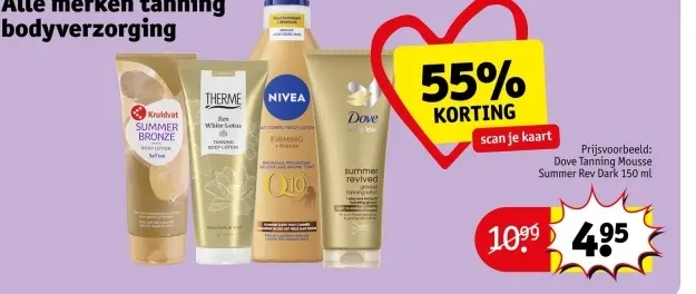 Aanbieding: Alle merken tanning bodyverzorging