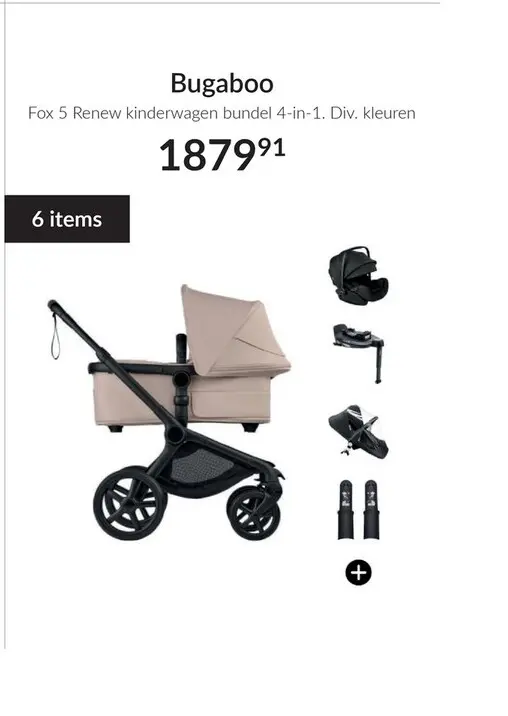 Aanbieding: Fox 5 Renew kinderwagen bundel 4-in-1
