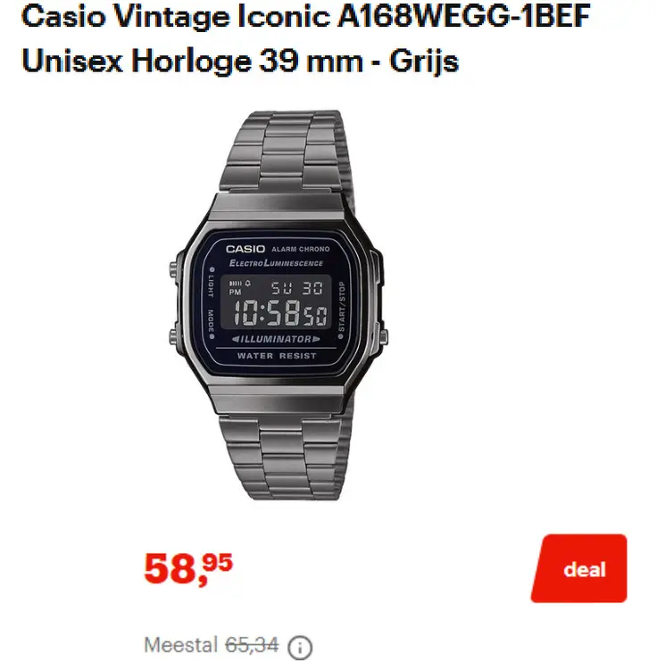 Promotie: Vintage Iconic A168WEGG-1BEF