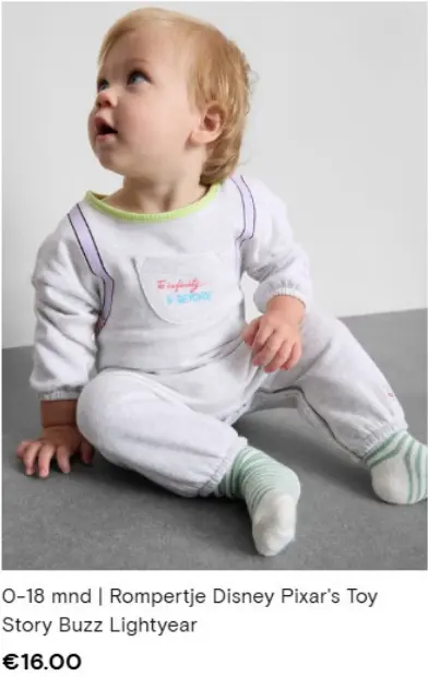 Aanbieding: Rompertje Disney Pixar's Toy Story Buzz Lightyear