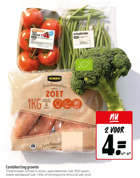 Aanbieding: Combikorting groente