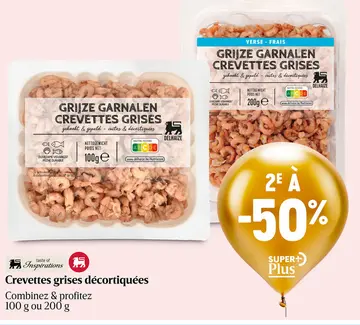 Offre: Crevettes grises décortiquées