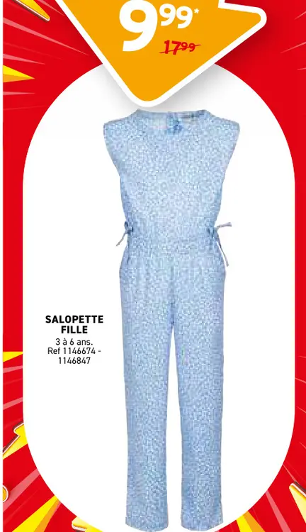 Offre: Salopette fille