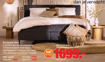 Aanbieding: Boxspring Vera