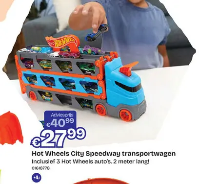 Aanbieding: City Speedway transportwagen