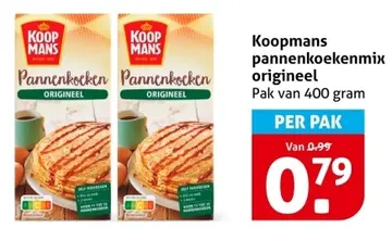 Aanbieding: Koopmans pannenkoekenmix origineel