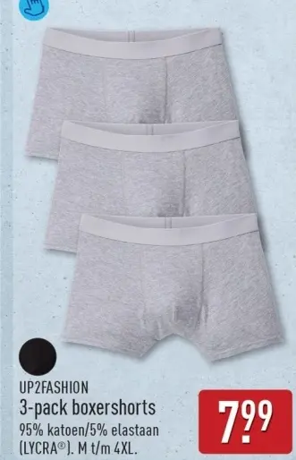 Aanbieding: 3-pack boxershorts