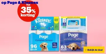 Aanbieding: Page & Kleenex