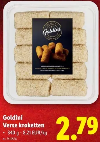 Promotie: Verse kroketten