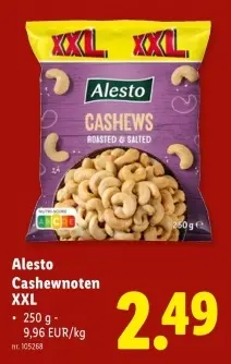 Promotie: Cashewnoten XXL
