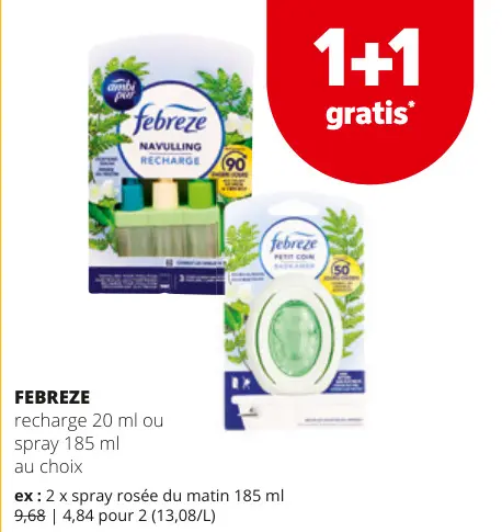 Offre: Febreze