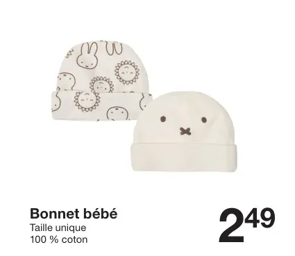 Offre: Bonnet bébé