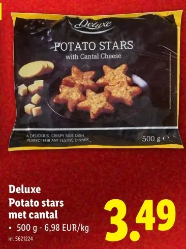Promotie: Potato stars met cantal
