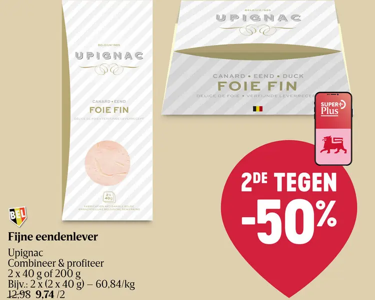 Aanbieding: Fijne eendenlever