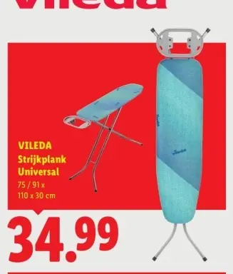 Aanbieding: Strijkplank Universal