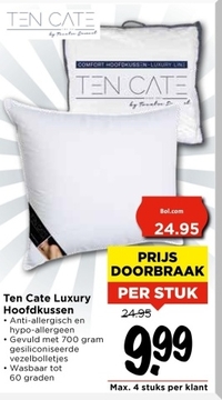 Aanbieding: Ten Cate Luxury Hoofdkussen