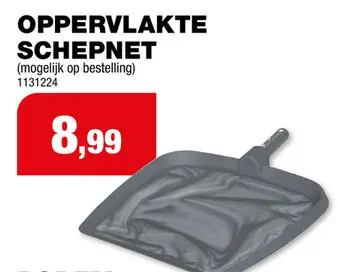 Promotie: Oppervlakte schepnet