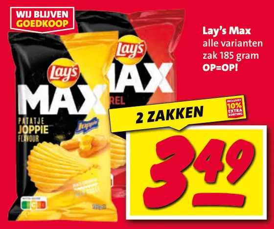 Aanbieding: Lay's Max