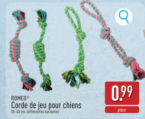 Offre: Corde de jeu pour chiens