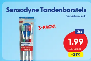 Aanbieding: Sensodyne Tandenborstels