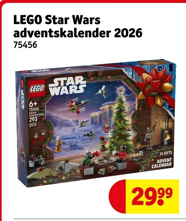 Aanbieding: LEGO Star Wars adventskalender 2026
