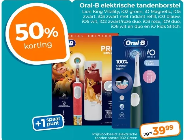Aanbieding: elektrische tandenborstel