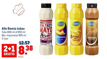 Aanbieding: Alle Remia tubes