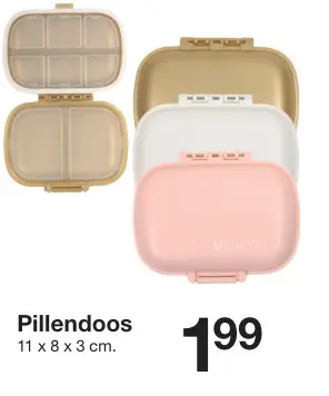Aanbieding: Pillendoos