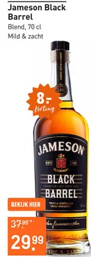 Aanbieding: Jameson Black Barrel
