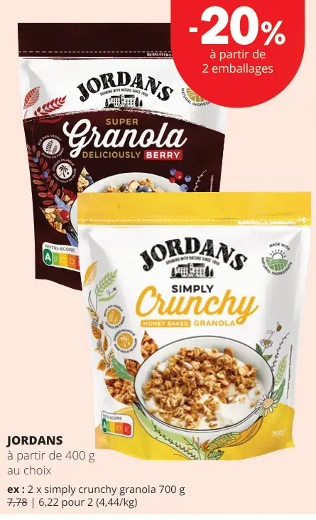 Offre: Granola