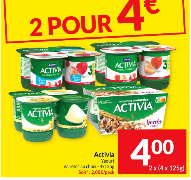 Offre: Activia Yaourt